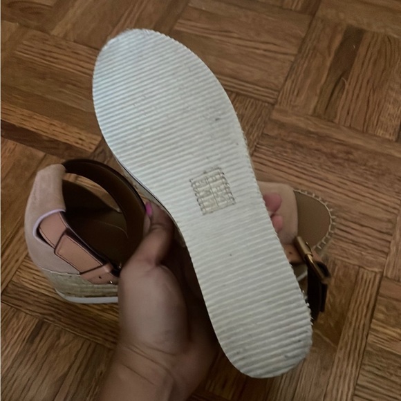 See By Chloé Glyn Ankle-Strap Platform Wedge Sandals - Picture 9 of 9